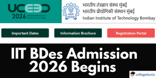 IIT BDes Admission 2026 Begins @uceed.iitb.ac.in; Apply by April 10